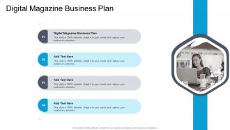 Digital Magazine Business Plan In Powerpoint And Google Slides Cpb