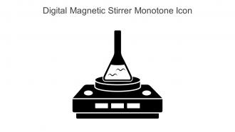 Digital Magnetic Stirrer Monotone Icon In Powerpoint Pptx Png And Editable Eps Format