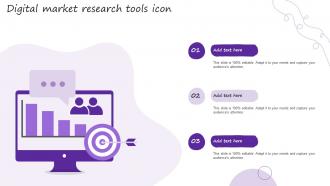 Digital Market Research Tools Icon