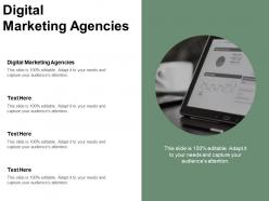 Digital marketing agencies ppt powerpoint presentation gallery deck cpb