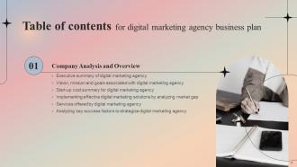Digital Marketing Agency Business Plan Powerpoint Presentation Slides