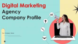 Digital Marketing Agency Company Profile Powerpoint Presentation Slides CP CD V