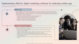 Digital Marketing Agency Implementing Effective Digital Marketing Solutions By Analyzing BP SS