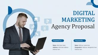 Digital Marketing Agency Proposal Powerpoint Presentation Slides