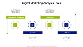 Digital Marketing Analysis Tools In Powerpoint And Google Slides Cpb