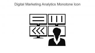 Digital Marketing Analytics Monotone Icon In Powerpoint Pptx Png And Editable Eps Format