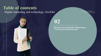 Digital Marketing And Technology Checklist Powerpoint Presentation Slides Attractive Professional