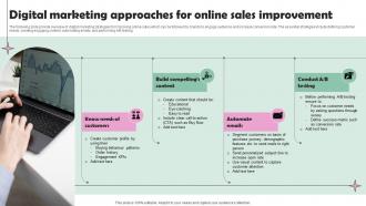 Digital Marketing Approaches For Online Sales Improvement