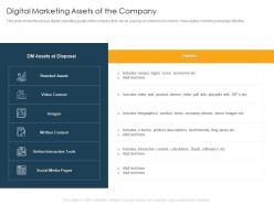 Digital marketing assets company web marketing tools increase website traffic and revenue