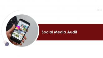 Digital Marketing Audit Of Website Social Media Audit Ppt Slides Layout