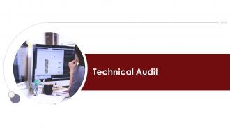Digital Marketing Audit Of Website Technical Audit Ppt Slides Deck