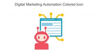Digital Marketing Automation Colored Icon In Powerpoint Pptx Png And Editable Eps Format