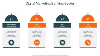 Digital Marketing Banking Sector In Powerpoint And Google Slides Cpb