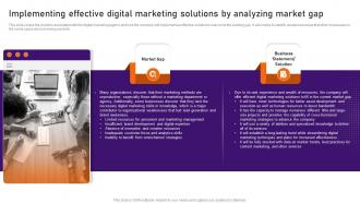 Digital Marketing Business Plan Implementing Effective Digital Marketing Solutions BP SS