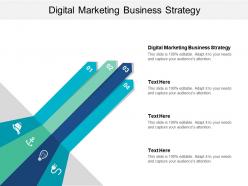 Digital marketing business strategy ppt powerpoint presentation file format ideas cpb