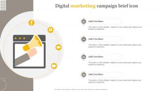 Digital Marketing Campaign Brief Icon