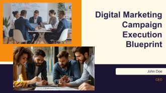 Digital Marketing Campaign Execution Blueprint PPT Summary AT
