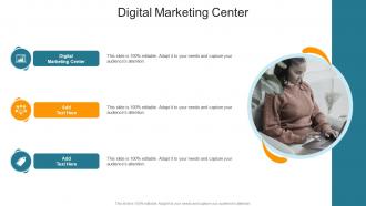 Digital Marketing Center In Powerpoint And Google Slides Cpb
