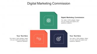 Digital marketing commission ppt powerpoint presentation infographics ideas cpb