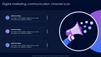 Digital Marketing Communication Channel Icon