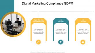 Digital Marketing Compliance Gdpr In Powerpoint And Google Slides Cpb
