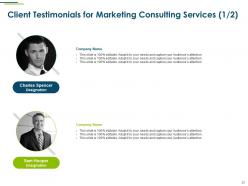 Digital Marketing Consulting For Business Proposal Powerpoint Presentation Slides
