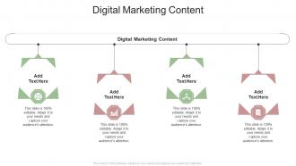 Digital Marketing Content In Powerpoint And Google Slides Cpb