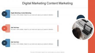 Digital Marketing Content Marketing In Powerpoint And Google Slides Cpb