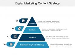 Digital marketing content strategy ppt powerpoint presentation file information cpb