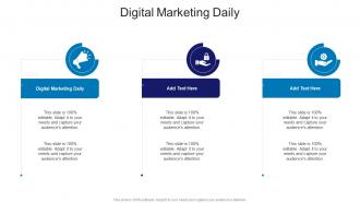 Digital Marketing Daily In Powerpoint And Google Slides Cpb