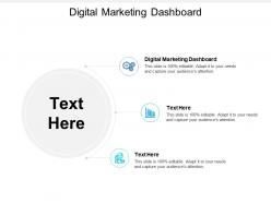 Digital marketing dashboard ppt powerpoint presentation portfolio layout cpb