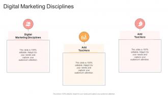 Digital Marketing Disciplines In Powerpoint And Google Slides Cpb