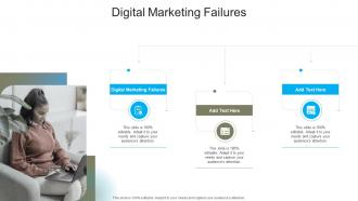 Digital Marketing Failures In Powerpoint And Google Slides Cpb