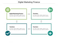 Digital marketing finance ppt powerpoint presentation professional cpb