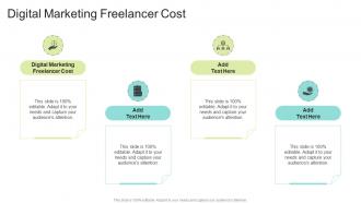 Digital Marketing Freelancer Cost In Powerpoint And Google Slides Cpb
