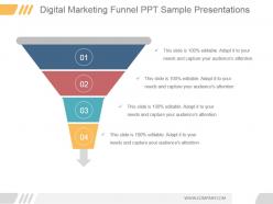 Digital Marketing Funnel Ppt Sample Presentations