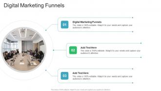 Digital Marketing Funnels In Powerpoint And Google Slides Cpb
