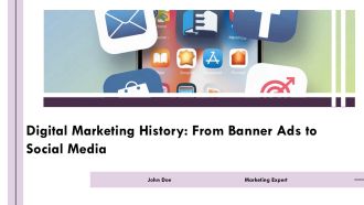 Digital Marketing History From Banner Ads To Social Media PPT Information AT