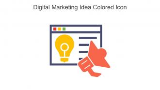 Digital Marketing Idea Colored Icon In Powerpoint Pptx Png And Editable Eps Format