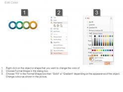 81708297 style linear single 4 piece powerpoint presentation diagram infographic slide