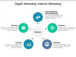Digital marketing internet marketing ppt powerpoint presentation icon example topic cpb