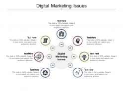 Digital marketing issues ppt powerpoint presentation inspiration master slide cpb