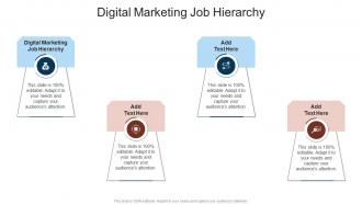 Digital Marketing Job Hierarchy In Powerpoint And Google Slides Cpb