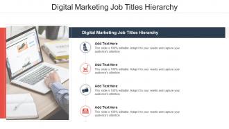 Digital Marketing Job Titles Hierarchy Ppt Powerpoint Presentation Icon Slide Download Cpb