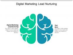 Digital marketing lead nurturing ppt powerpoint presentation gallery styles cpb