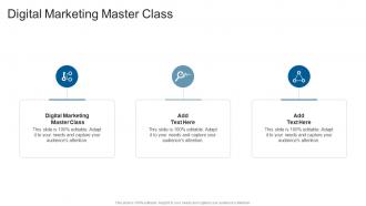 Digital Marketing Master Class In Powerpoint And Google Slides Cpb