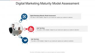 Digital Marketing Maturity Model Assessment In Powerpoint And Google Slides Cpb