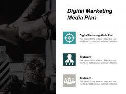 Digital marketing media plan ppt powerpoint presentation file deck cpb