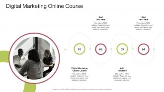 Digital Marketing Online Course In Powerpoint And Google Slides Cpb