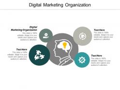Digital marketing organization ppt powerpoint presentation ideas examples cpb